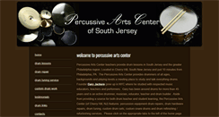 Desktop Screenshot of percussiveartscenter.com